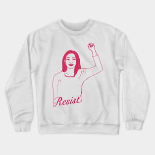 Resist -  Powerful Woman 3 Crewneck Sweatshirt